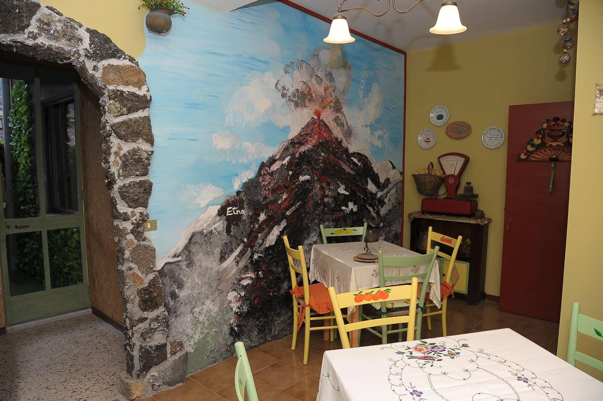 Sicilia In Miniatura "L'Atelier Dell'Etna" Bed & Breakfast ซัฟเฟรานา เอตเนอา ภายนอก รูปภาพ